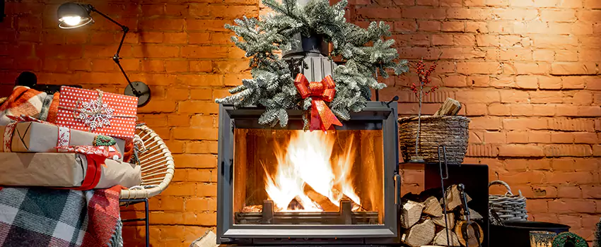 Travis Industries Linear Gas Fireplace Installation in Walnut Park, California